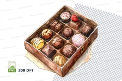 Chocolate box mockup Product Image 1