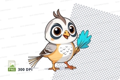 Cartoon owl clipart png Product Image 1