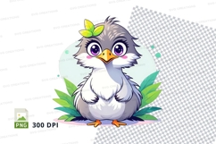 Cartoon bird clipart png Product Image 1