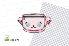Cute cartoon animal fanny pack mockup Product Image 1