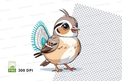Cartoon bird clipart png Product Image 1