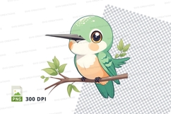 Cartoon kingfisher bird clipart png Product Image 1