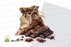 Chocolate bar packaging mockup Product Image 1