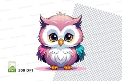 Cartoon owl clipart png Product Image 1