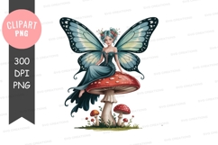 Fairy on a mushroom Product Image 1
