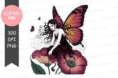 Enchanted fairy with butterfly wings Product Image 1