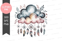 Colorful cocktail clipart png Product Image 1