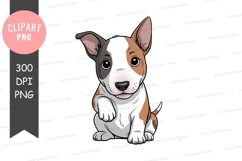 Adorable puppy clipart png Product Image 1