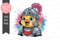 Adventurous chick in knight armor Product Image 1