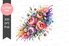 Colorful bouquet of flowers Product Image 1