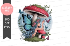 Fairy under a mushroom Product Image 1