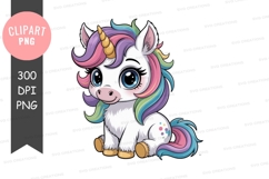 Cute cartoon unicorn Product Image 1