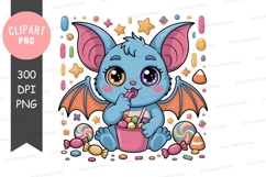Cute bat with candy bucket Product Image 1