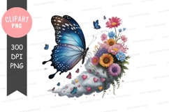 Elegant lotus flower clipart png Product Image 1