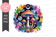 Psychedelic mushroom circle Product Image 1