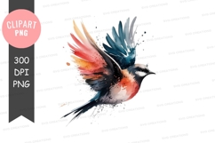 Flying bird clipart png Product Image 1