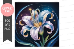 Enchanted blue lily png Product Image 1