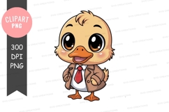 Business duckling clipart png Product Image 1