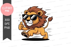 Cool lion clipart png Product Image 1