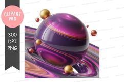 Abstract cosmic sphere Product Image 1