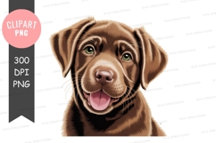 Happy puppy clipart png Product Image 1