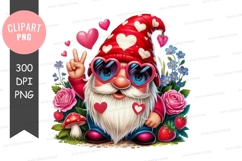 Love gnome clipart png Product Image 1
