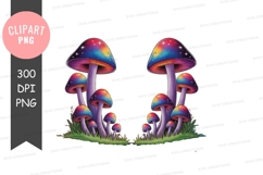 Floating angel with colorful wings Product Image 1