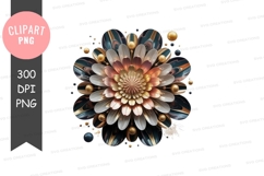 Delicate flower in a dreamy circle Product Image 1