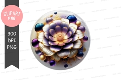 Elegant floral design with ornaments Product Image 1