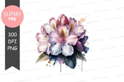 Elegant flower bouquet clipart png Product Image 1