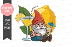 Lemonade-loving gnome Product Image 1
