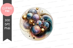 Cosmic orbit clipart png Product Image 1