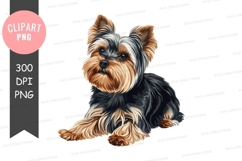Yorkshire terrier clipart png Product Image 1