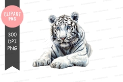 White tiger cub Product Image 1
