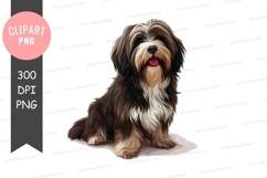 Happy shih tzu clipart png Product Image 1
