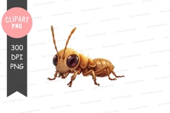 Brown beetle clipart png Product Image 1