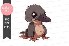 Cute baby duck clipart png Product Image 1