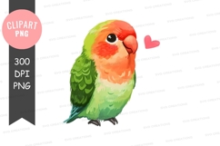 Lovebird clipart png Product Image 1