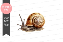 Snail clipart png Product Image 1