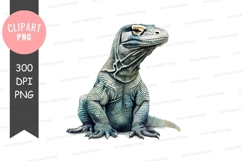 Komodo dragon clipart png Product Image 1