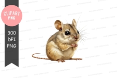 Cute mouse clipart png Product Image 1