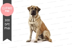 Majestic mastiff clipart png Product Image 1