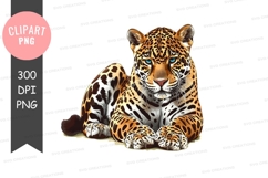 Majestic jaguar clipart png Product Image 1
