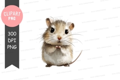 Cute hamster clipart png Product Image 1