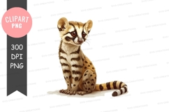 Cute fennec fox clipart png Product Image 1