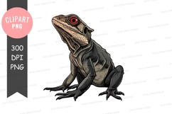 Stylized frog clipart png Product Image 1