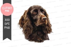 Portrait of a brown dog Product Image 1