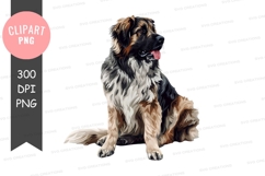 Loyal guardian dog clipart png Product Image 1