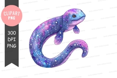 Cosmic lizard clipart png Product Image 1