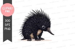 Echidna clipart png Product Image 1